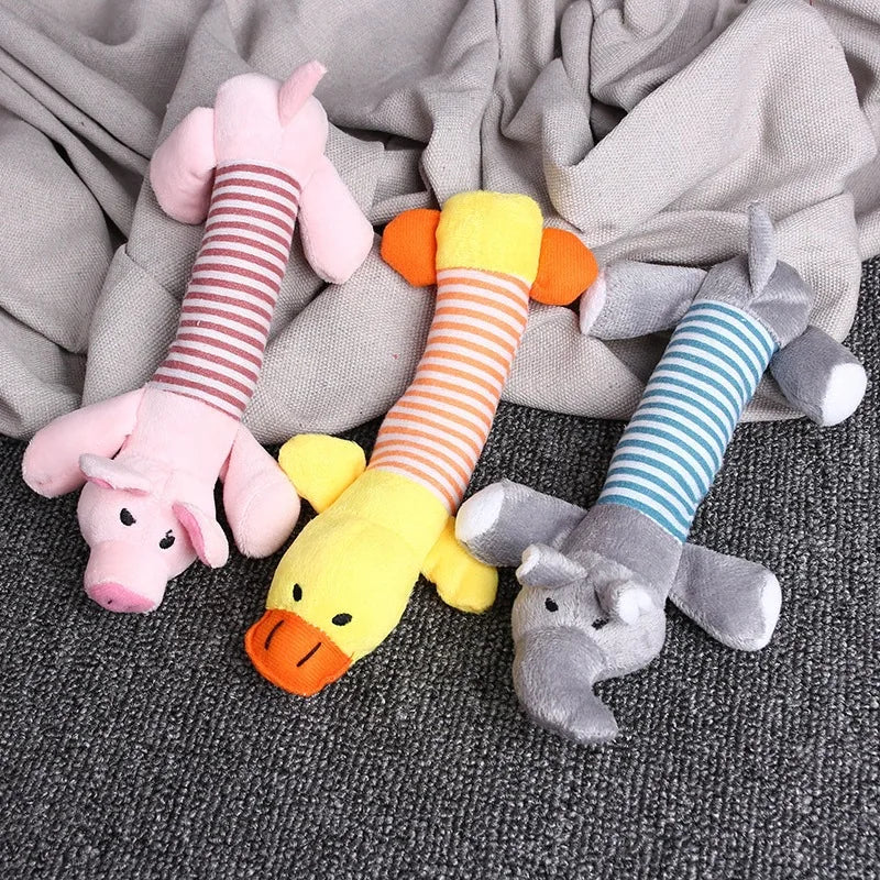 Durable Plush Squeaky Pet Toy